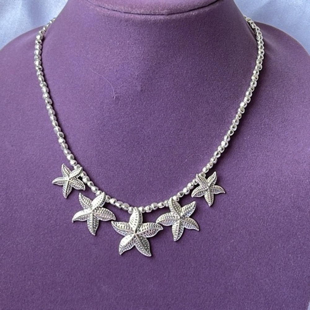 Elegant 925 Sterling Silver Sea Stars